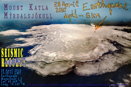 seismic earthquake Iceland Katla volcano volcanic